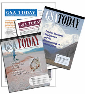 GSA Today covers