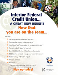 Interior Federal Credit Union Flyer