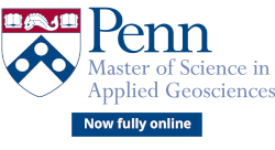 Penn: Master of Science in Applied Geosciences. Now fully online.