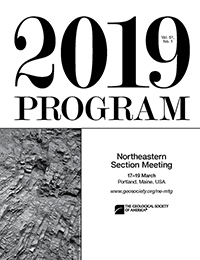 Northeastern Meeting program cover