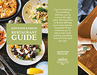 Downtown Provo Restaurant Guide cover